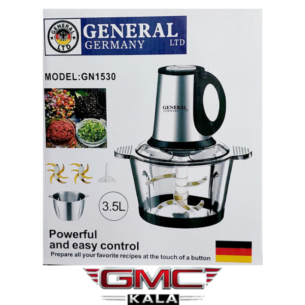 خردکن برقی دو کاسه جنرال مدل GN-1530