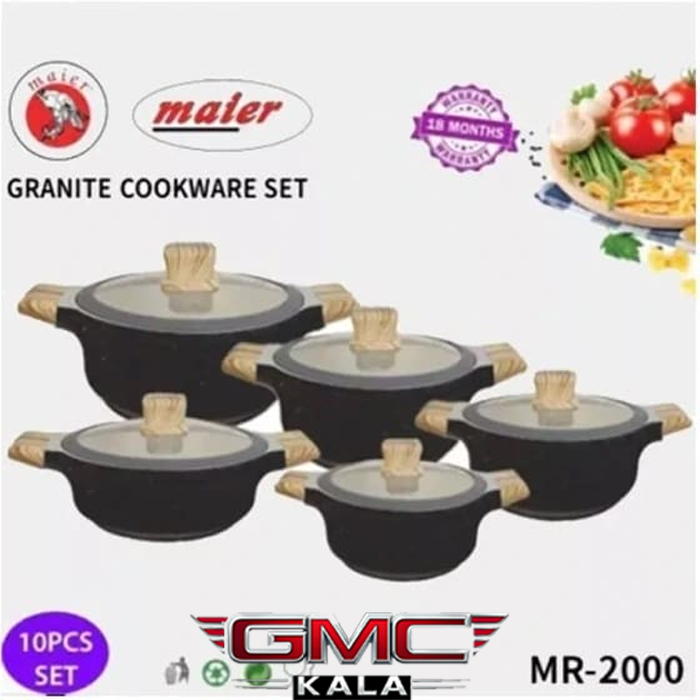 سرویس قابلمه 10تیکه مایر مدلMR-2000