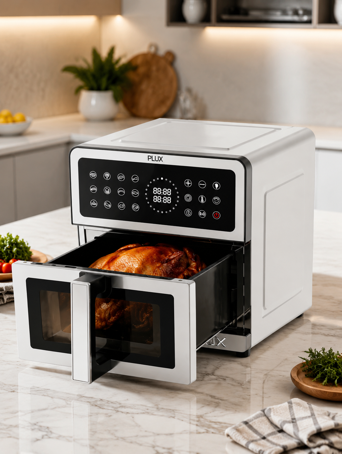 سرخ کن بدون روغن پلاکس مدل PL-120